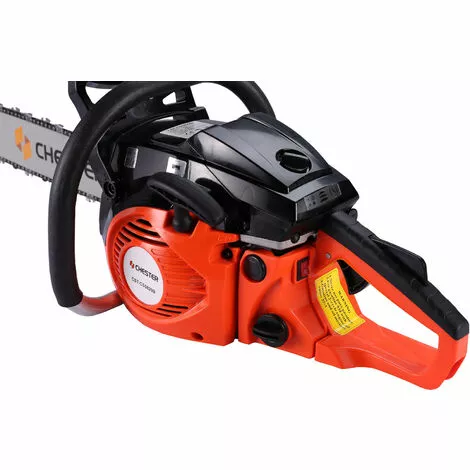 CHESTERGARDEN Tronçonneuse Thermique 54,5 Cm³ - Guide 50 Cm - 2 Chaînes - CHESTER 6 CHESTERGARDEN Tronçonneuse Thermique 54,5 Cm³ - Guide 50 Cm - 2 Chaînes - CHESTER – Image 4