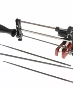 JARDIAFFAIRES Affuteuse De Chaîne Manuelle Semi-professionnelle Avec 3 Limes Rondes -Tronçonneuse et accessoire Soldes 2022 978643 3