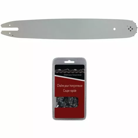 GT MARKET Guide 35 Cm (14 Pouces) + Chaîne 50 Maillons - Compatible Tronçonneuses STIHL MS 181 Et 211 3 GT MARKET Guide 35 Cm (14 Pouces) + Chaîne 50 Maillons - Compatible Tronçonneuses STIHL MS 181 Et 211